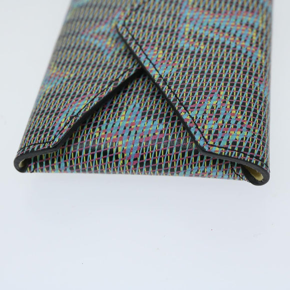 LOUIS VUITTON Monogram LV Pop Kirigami Necklace Blue N60278 LV Auth ac2845