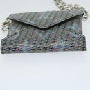 LOUIS VUITTON Monogram LV Pop Kirigami Necklace Blue N60278 LV Auth ac2845-6
