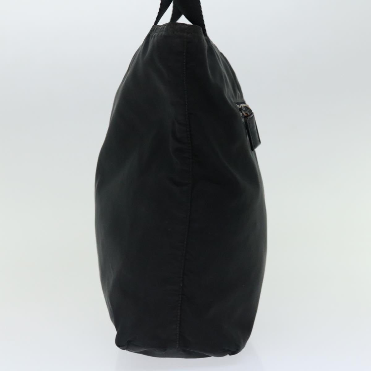 PRADA Tote Bag Nylon Black Auth ac2863
