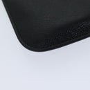 PRADA Safiano leather iPhone Case Black 2ARD62 Auth ac2881-16