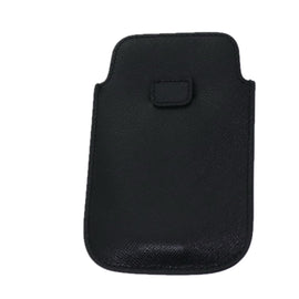 PRADA Safiano leather iPhone Case Black 2ARD62 Auth ac2881 - 0