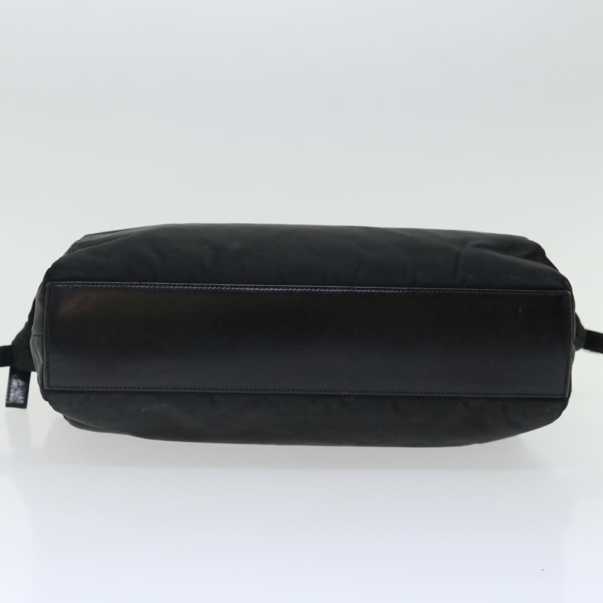 PRADA Shoulder Bag Nylon Black Auth ac2887