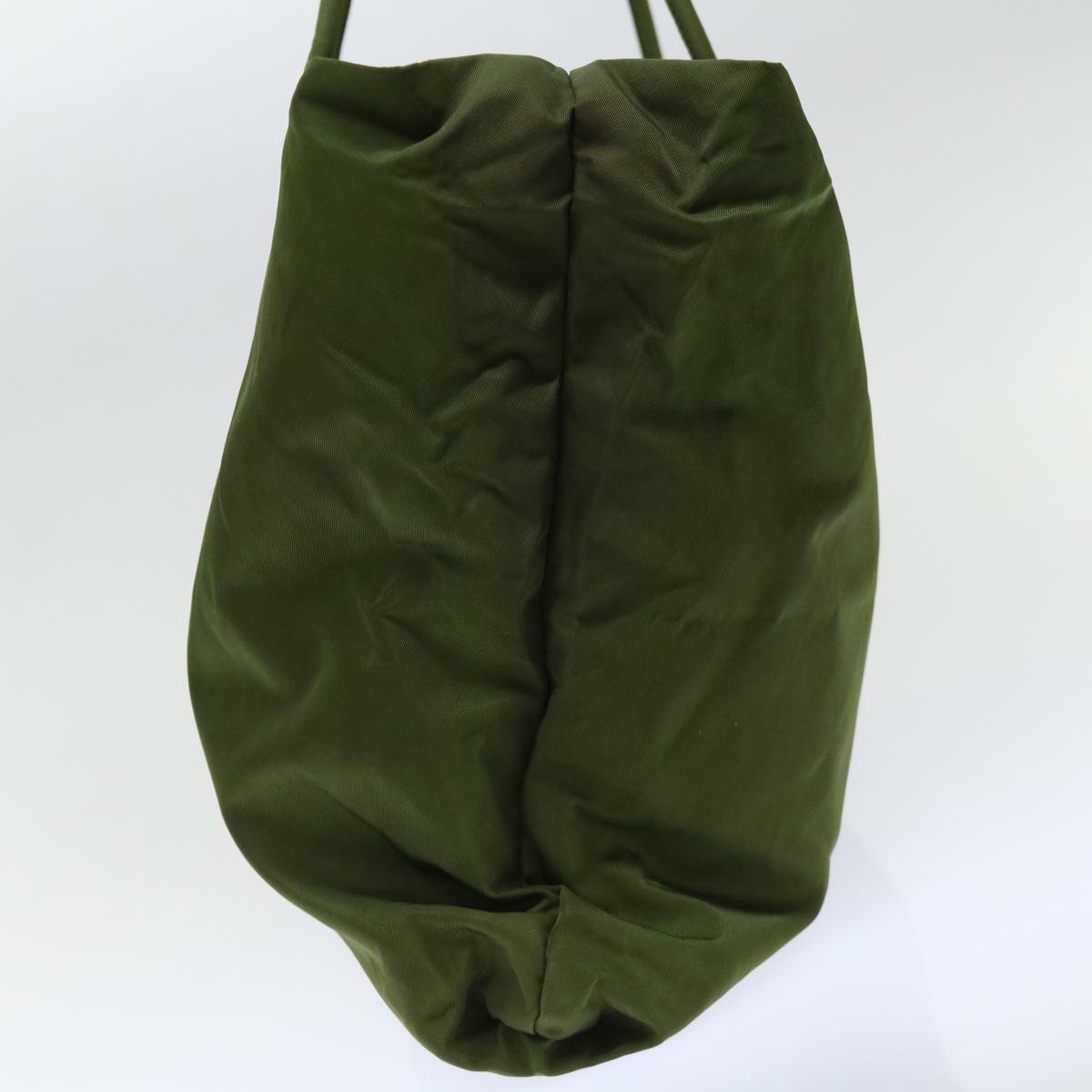 PRADA Tote Bag Nylon Khaki Auth ac2933