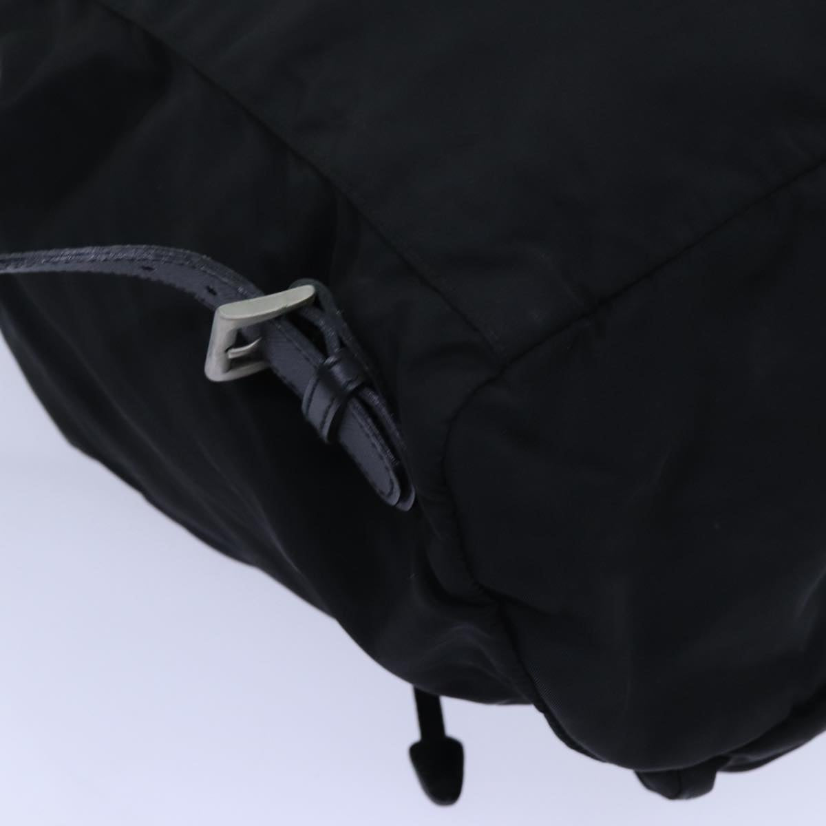 PRADA Backpack Nylon Black Auth ac2937