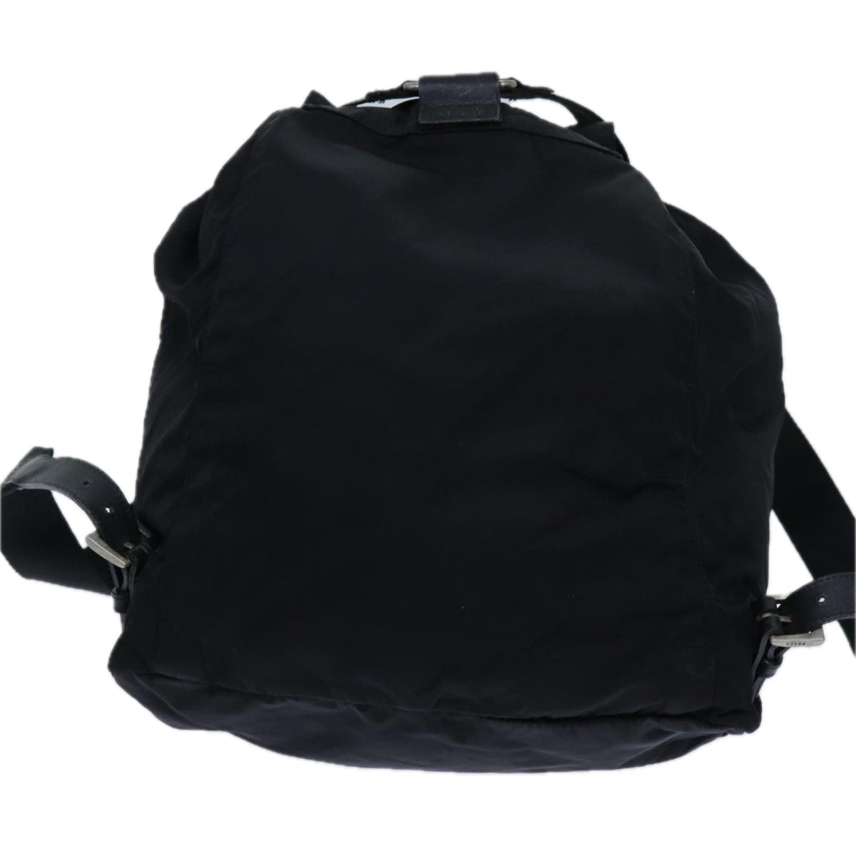 PRADA Backpack Nylon Black Auth ac2937