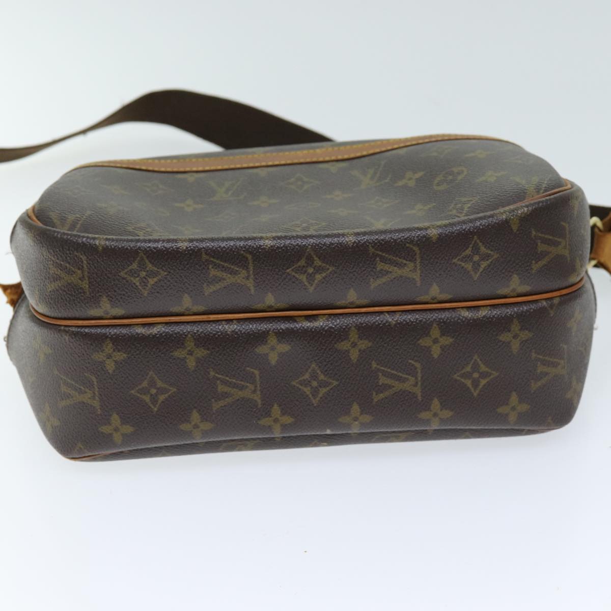 LOUIS VUITTON Monogram Reporter PM Shoulder Bag M45254 LV Auth ac2947