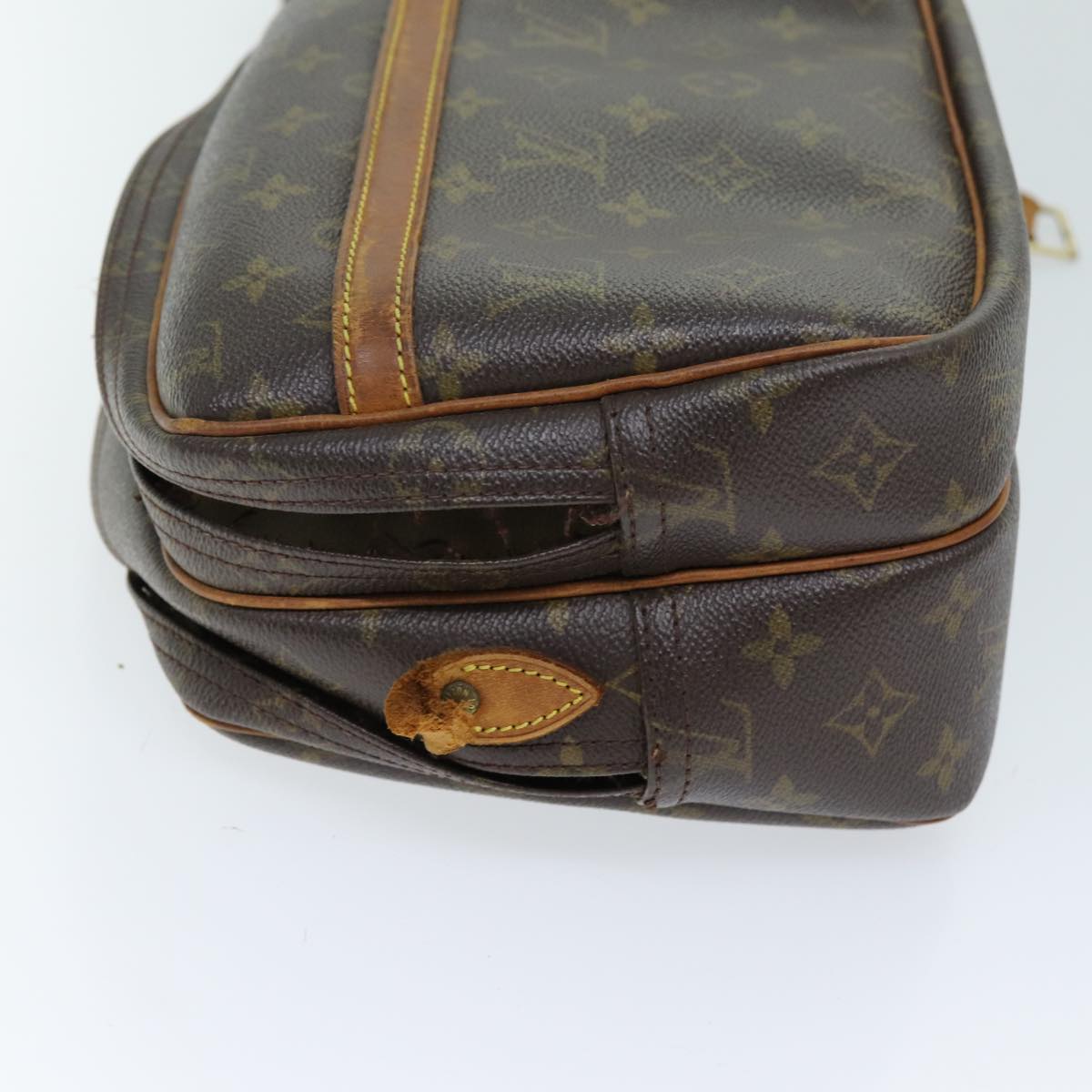 LOUIS VUITTON Monogram Reporter PM Shoulder Bag M45254 LV Auth ac2947