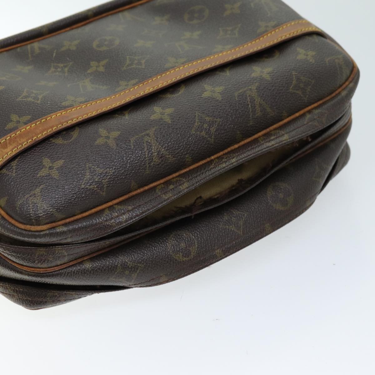 LOUIS VUITTON Monogram Reporter PM Shoulder Bag M45254 LV Auth ac2947