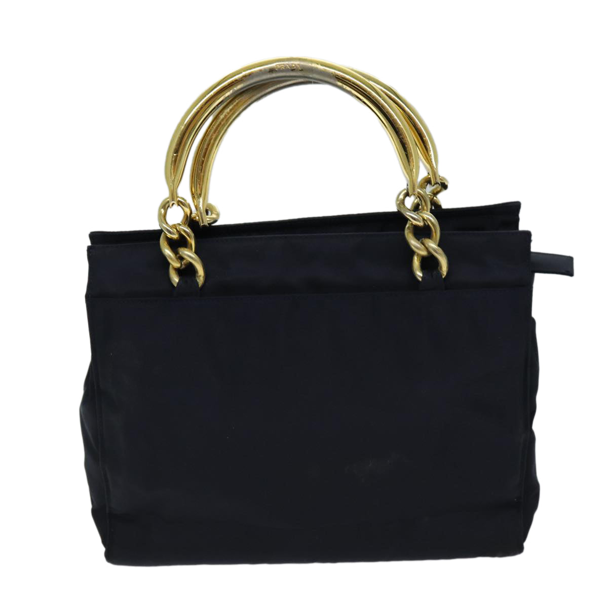 PRADA Hand Bag Nylon Navy Auth ac2958