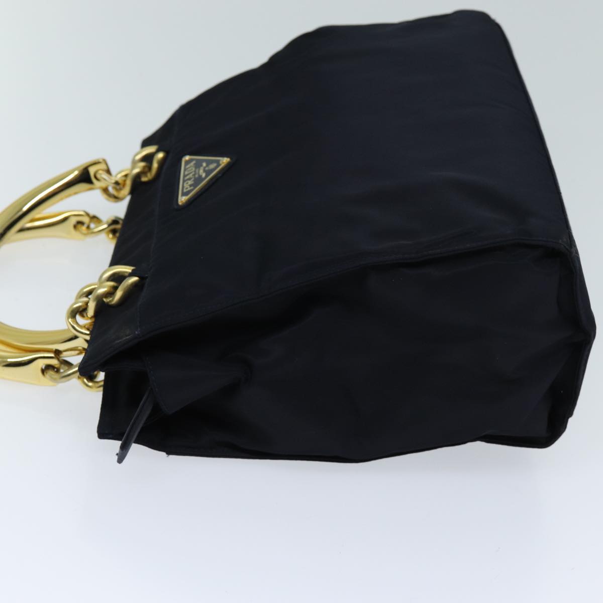 PRADA Hand Bag Nylon Navy Auth ac2958
