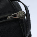 Gianni Versace Clutch Bag Leather Black Auth ac2969-9