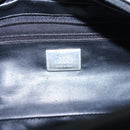 Gianni Versace Clutch Bag Leather Black Auth ac2969-10