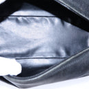 Gianni Versace Clutch Bag Leather Black Auth ac2969-11