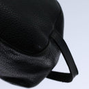 Gianni Versace Clutch Bag Leather Black Auth ac2969-14