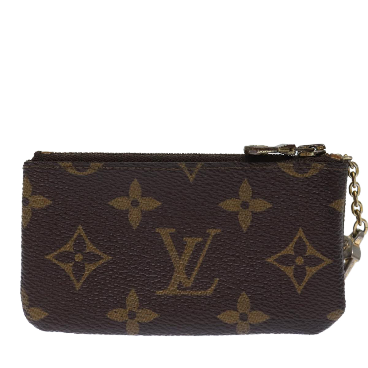 LOUIS VUITTON Monogram Pochette Cles Coin Purse M62650 LV Auth ac2978 - 0