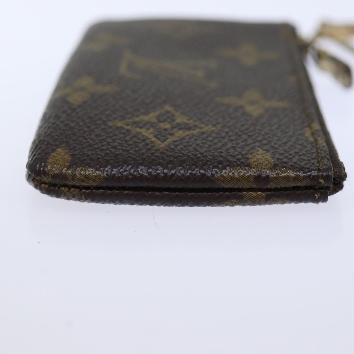 LOUIS VUITTON Monogram Pochette Cles Coin Purse M62650 LV Auth ac2978