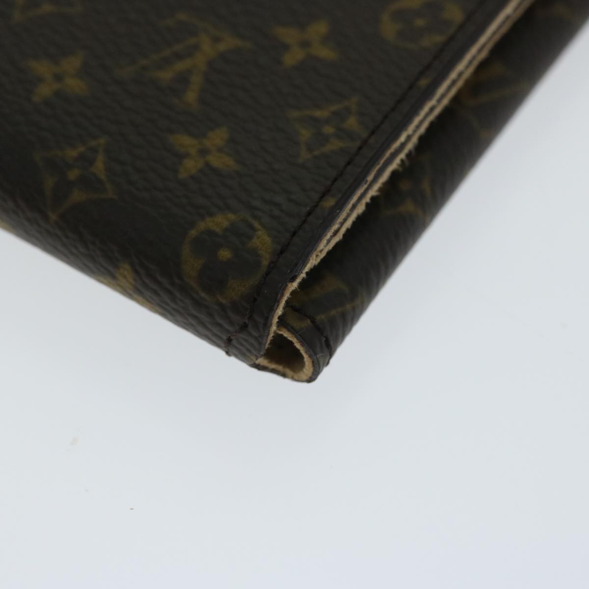 LOUIS VUITTON Monogram Portable Jewelry Case Jewelry Box LV Auth ac2979