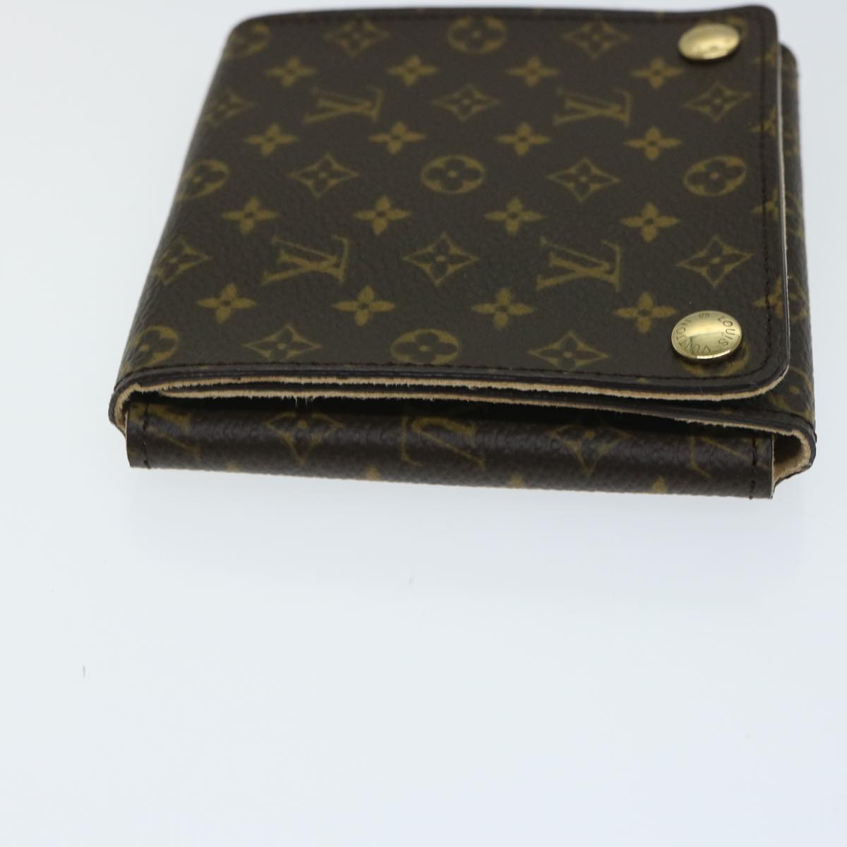 LOUIS VUITTON Monogram Portable Jewelry Case Jewelry Box LV Auth ac2979