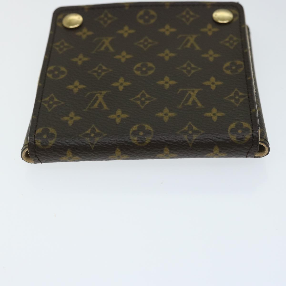 LOUIS VUITTON Monogram Portable Jewelry Case Jewelry Box LV Auth ac2979