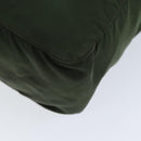 PRADA Hand Bag Nylon Khaki Auth ac2986-14