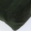 PRADA Hand Bag Nylon Khaki Auth ac2986-15