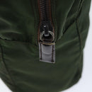 PRADA Hand Bag Nylon Khaki Auth ac2986-9