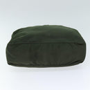 PRADA Hand Bag Nylon Khaki Auth ac2986-5