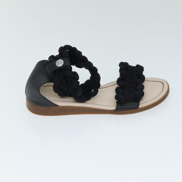 Christian Dior Fendi Shoes Leather 2 Set Brown White Auth ac2991