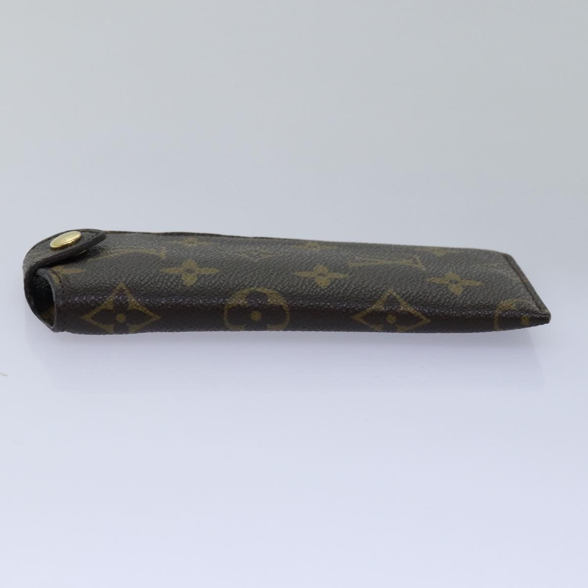 LOUIS VUITTON Monogram Etui Lunette PM Glasses Case M66545 LV Auth ac3001