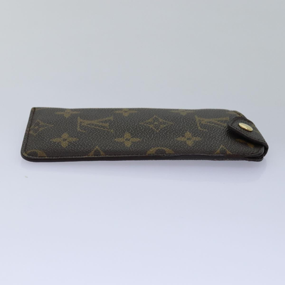 LOUIS VUITTON Monogram Etui Lunette PM Glasses Case M66545 LV Auth ac3001