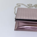 Christian Dior Lady Dior Canage Chain Shoulder Bag PVC Pink Auth ac3024V-14