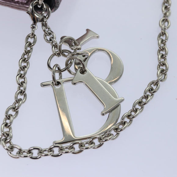 Christian Dior Lady Dior Canage Chain Shoulder Bag PVC Pink Auth ac3024V