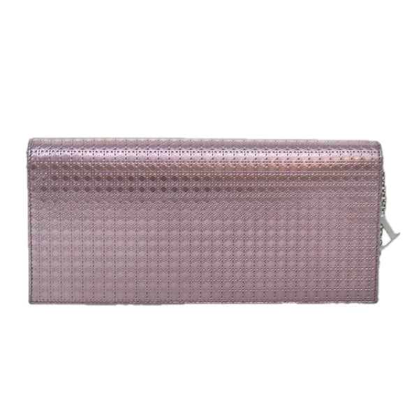 Christian Dior Lady Dior Canage Chain Shoulder Bag PVC Pink Auth ac3024V