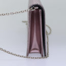 Christian Dior Lady Dior Canage Chain Shoulder Bag PVC Pink Auth ac3024V-3