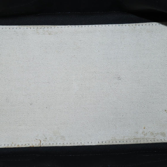 BALENCIAGA Navy Cabas S Hand Bag Canvas Blue Gray 339933 Auth ac3029V