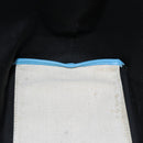 BALENCIAGA Navy Cabas S Hand Bag Canvas Blue Gray 339933 Auth ac3029V-16