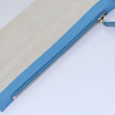 BALENCIAGA Navy Cabas S Hand Bag Canvas Blue Gray 339933 Auth ac3029V-23