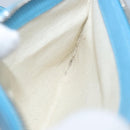 BALENCIAGA Navy Cabas S Hand Bag Canvas Blue Gray 339933 Auth ac3029V-27