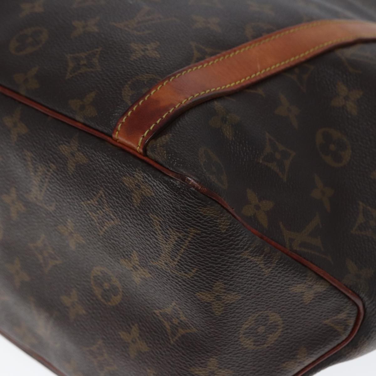 LOUIS VUITTON Monogram Sac Shopping Tote Bag M51108 LV Auth ac3037