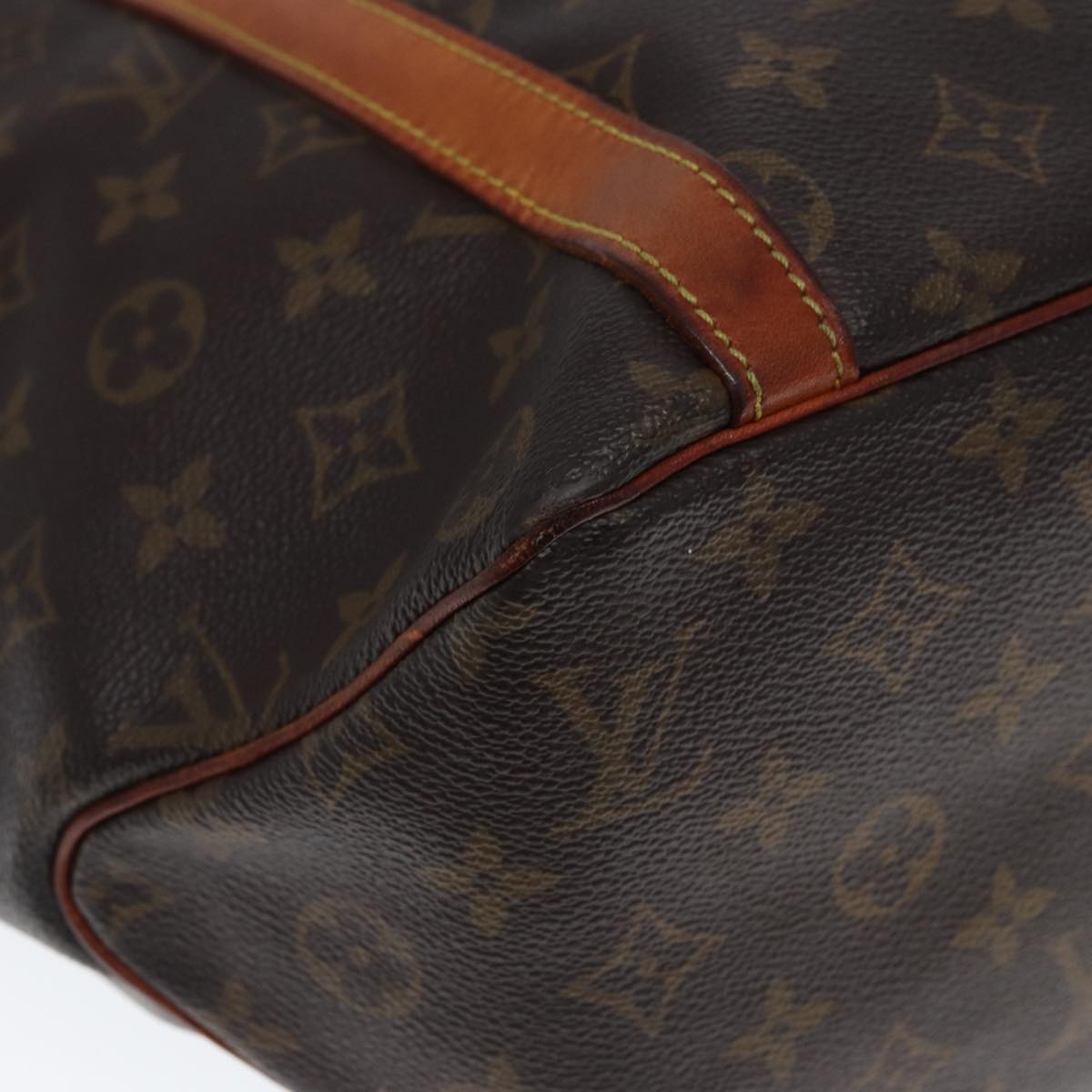 LOUIS VUITTON Monogram Sac Shopping Tote Bag M51108 LV Auth ac3037