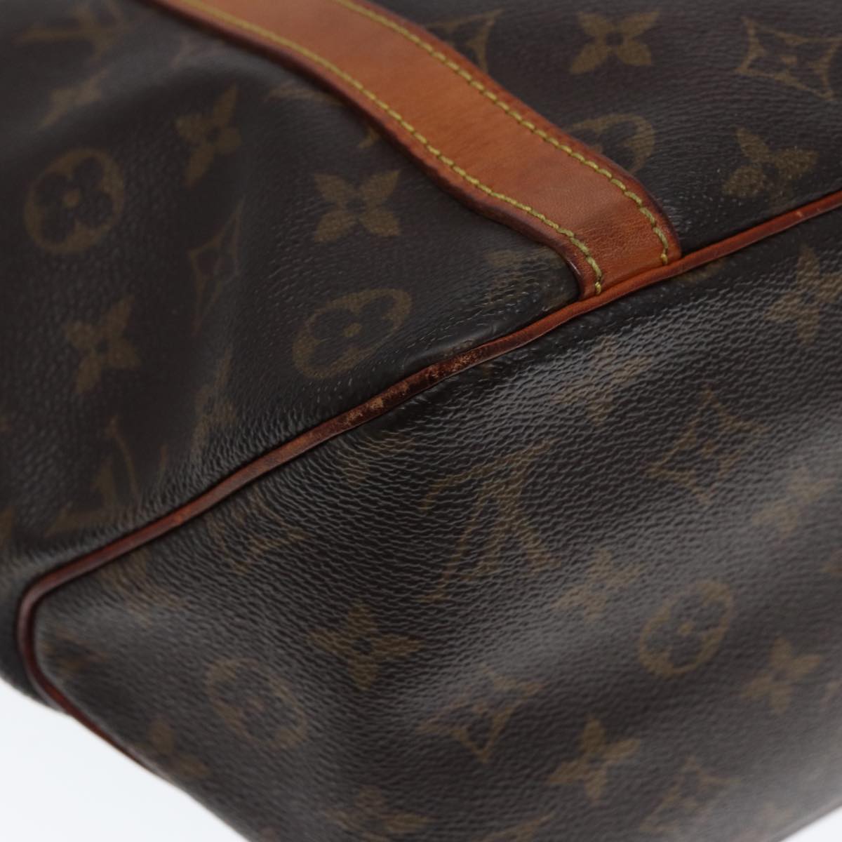 LOUIS VUITTON Monogram Sac Shopping Tote Bag M51108 LV Auth ac3037