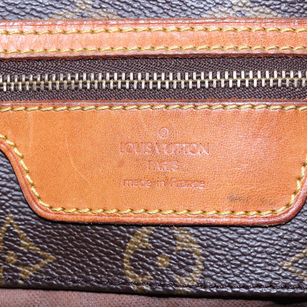 LOUIS VUITTON Monogram Sac Shopping Tote Bag M51108 LV Auth ac3037