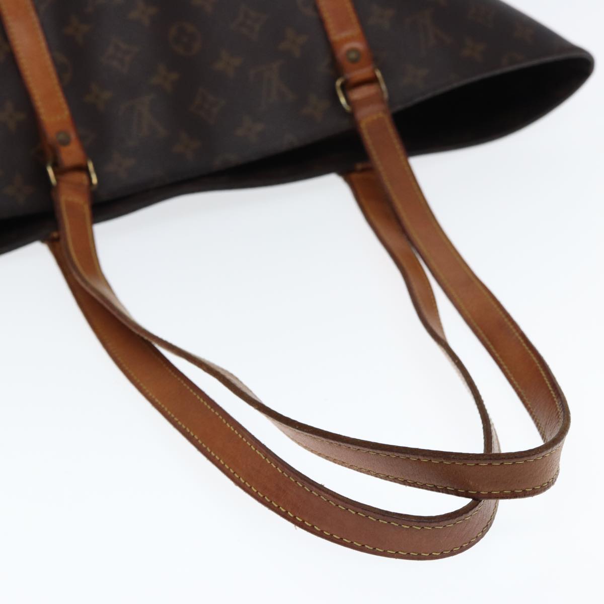 LOUIS VUITTON Monogram Sac Shopping Tote Bag M51108 LV Auth ac3037