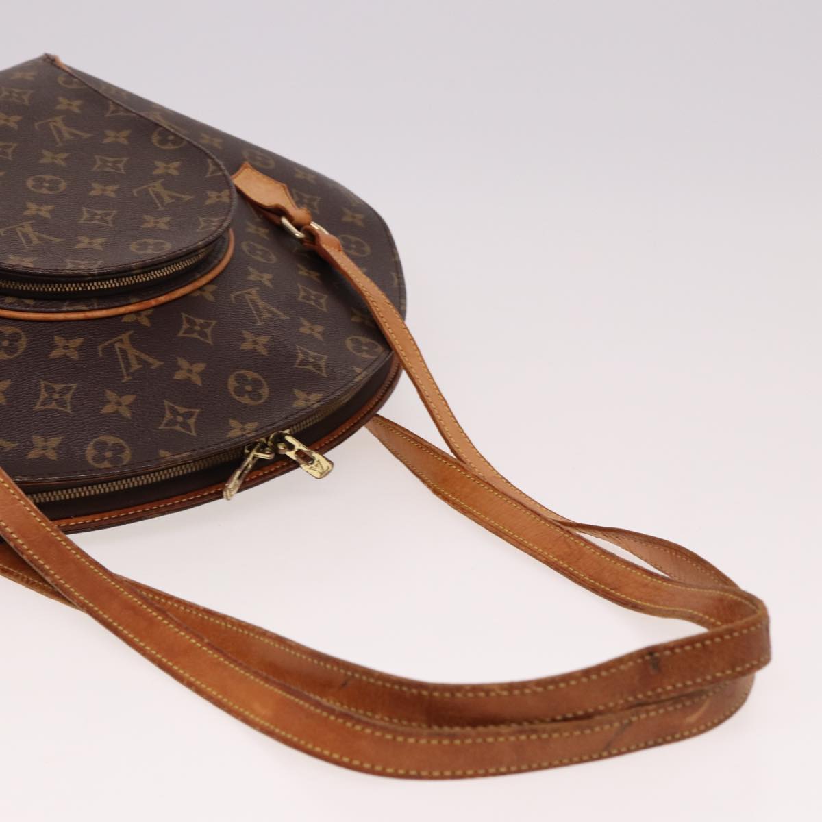 LOUIS VUITTON Monogram Ellipse Shopping Shoulder Bag M51128 LV Auth ac3038