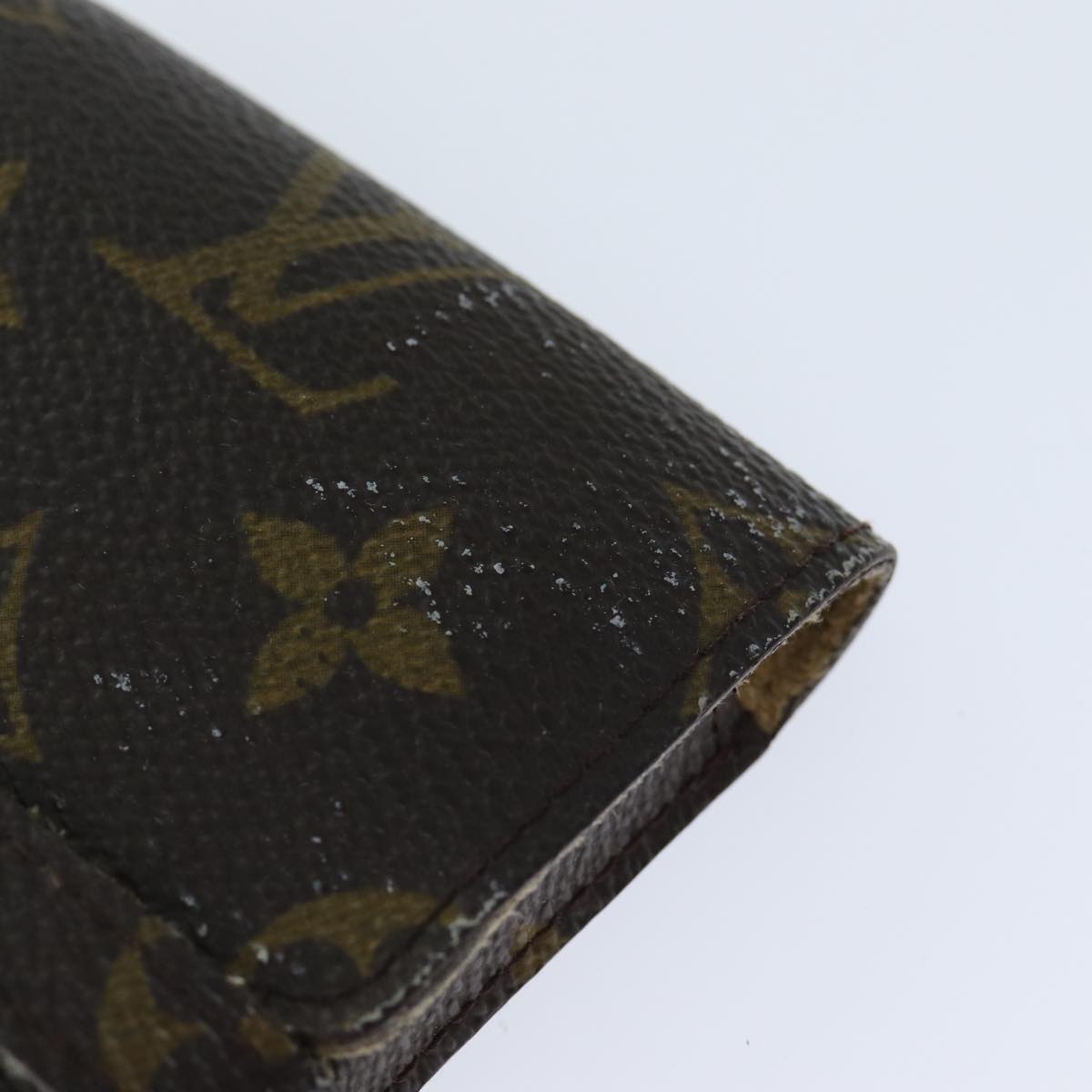 LOUIS VUITTON Monogram Etui Lunette Rabat Glasses Case M62970 LV Auth ac3066