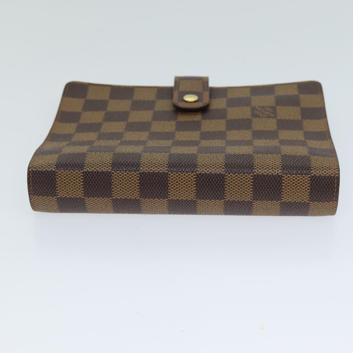 LOUIS VUITTON Damier Ebene Agenda MM Day Planner Cover R20240 LV Auth ac3076