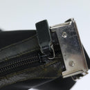 GUCCI Shoulder Bag Canvas Black 019 0418 002058 Auth ac3088-18