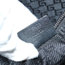 GUCCI Shoulder Bag Canvas Black 019 0418 002058 Auth ac3088-12