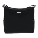 GUCCI Shoulder Bag Canvas Black 019 0418 002058 Auth ac3088-13