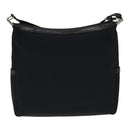 GUCCI Shoulder Bag Canvas Black 019 0418 002058 Auth ac3088-2